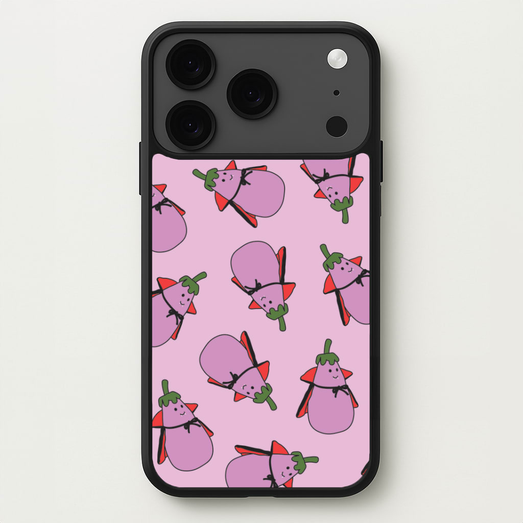 Vampire Vegetable Pattern - Halloween iPhone 17 Pro Case