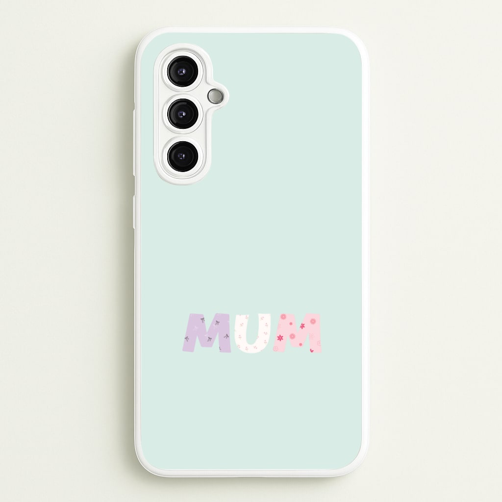 Mum Patchwork Galaxy A14 Case