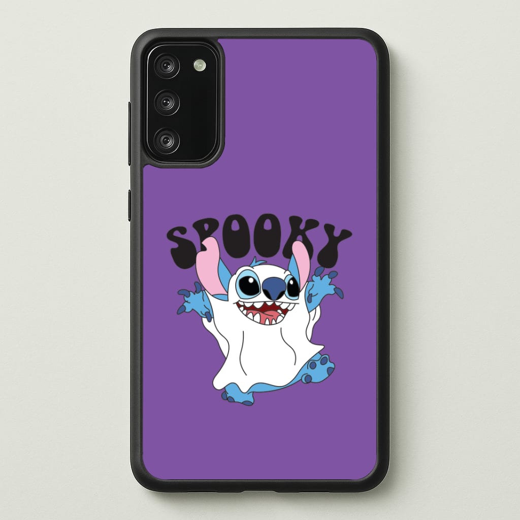 Spooky Cute Blue Alien Galaxy A41 Case