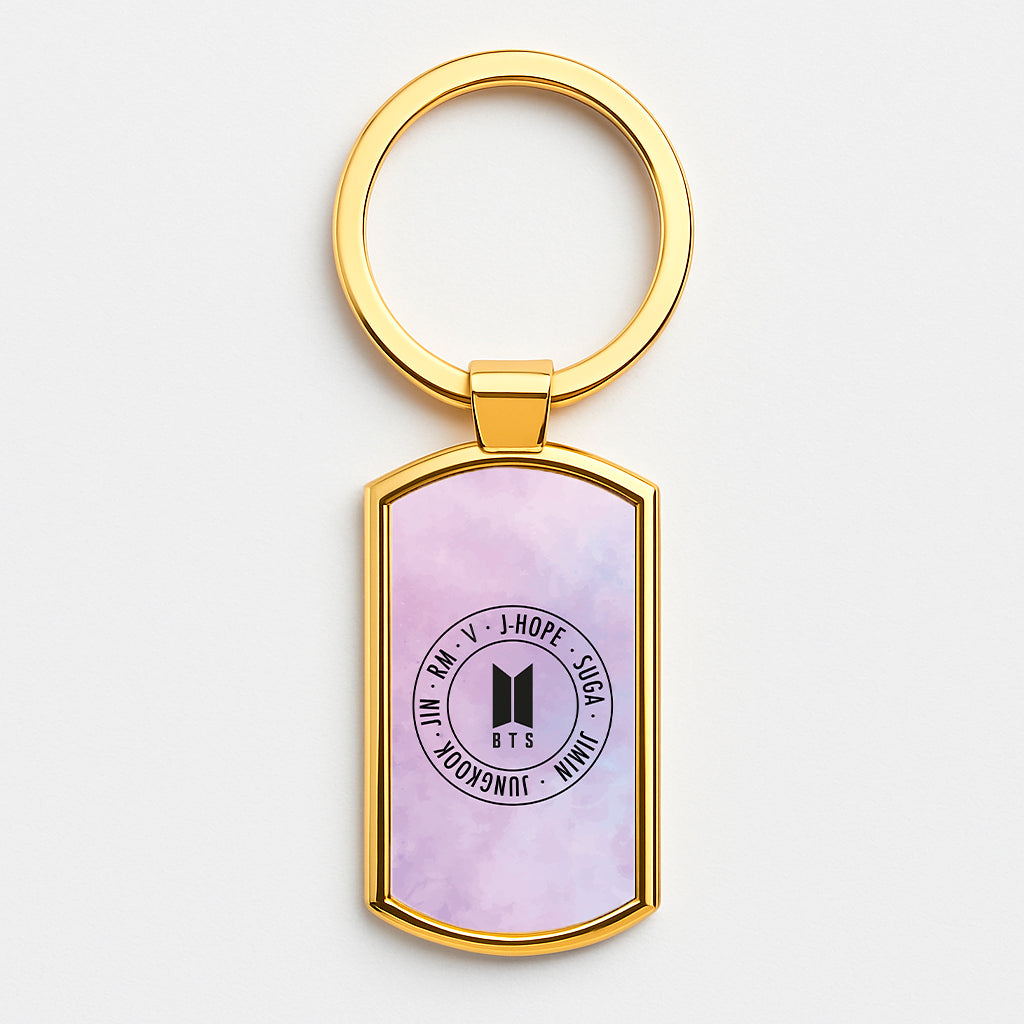 Galaxy Logo - BTS Luxury Keyring