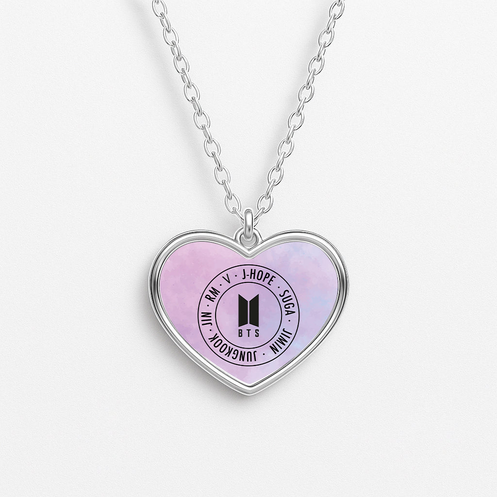 Galaxy Logo - BTS Necklace