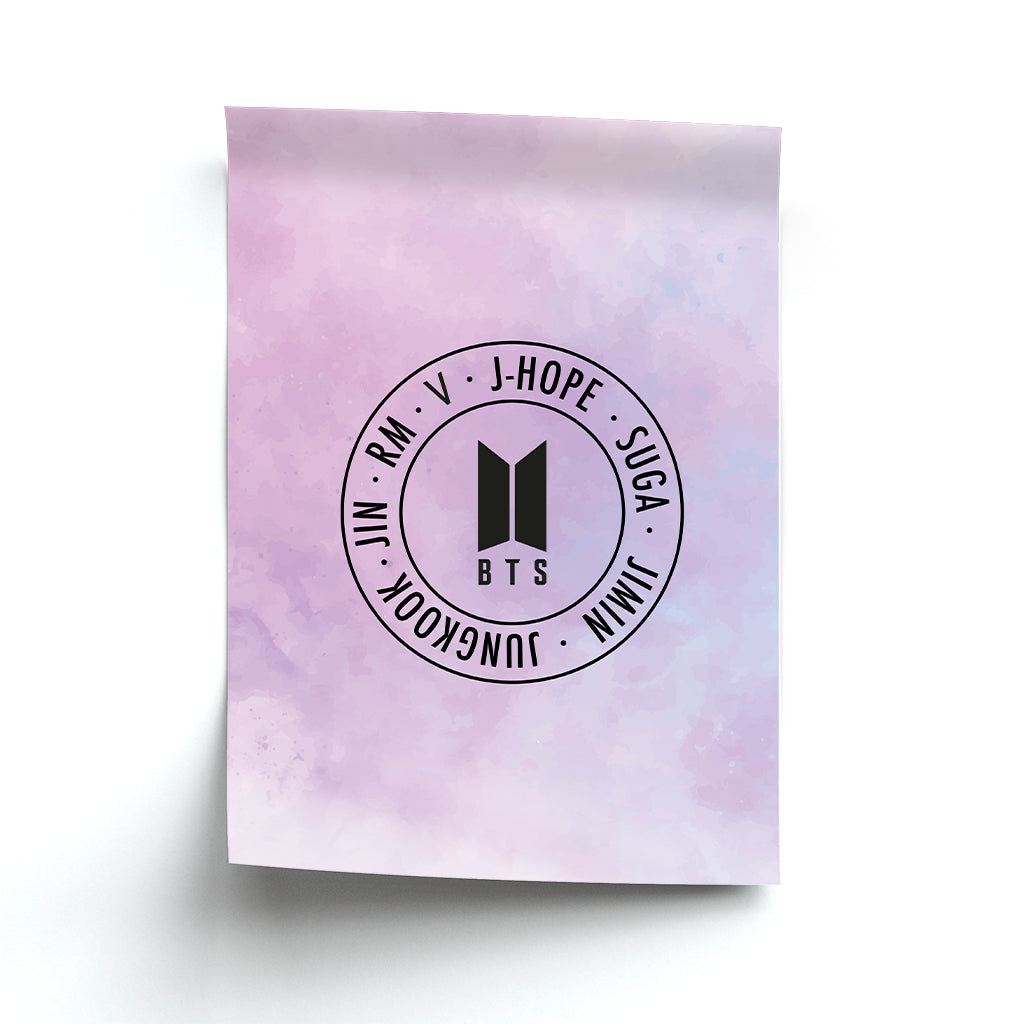 Galaxy Logo - BTS Poster