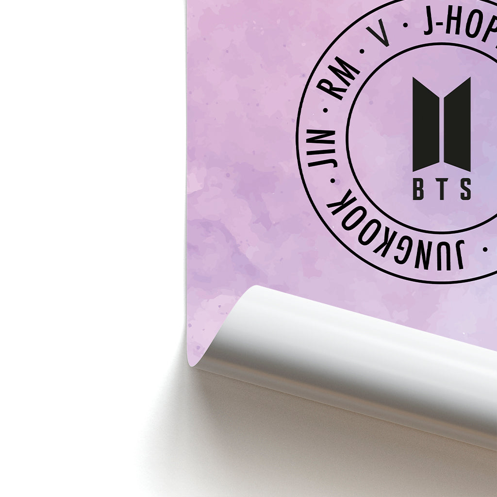 Galaxy Logo - BTS Poster