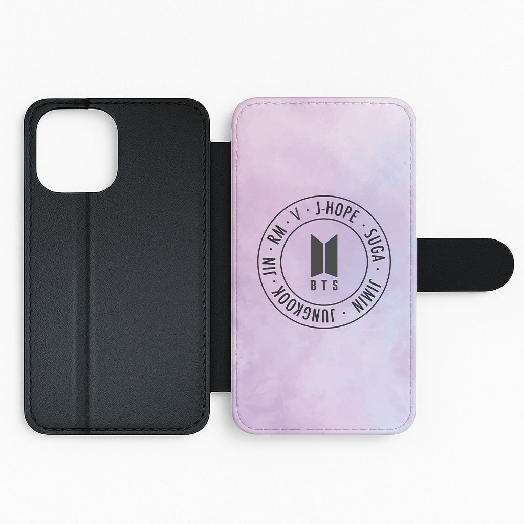 Galaxy Logo - BTS Flip / Wallet Phone Case