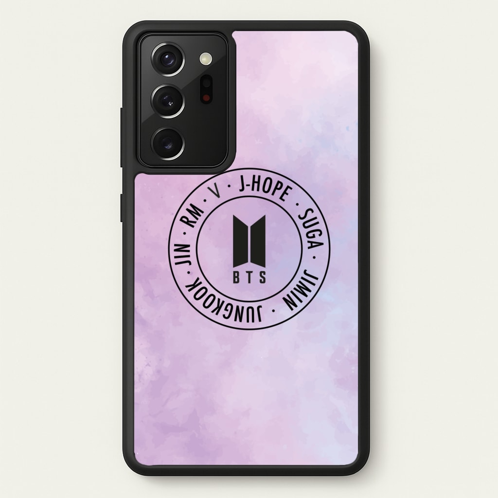 Galaxy Logo - BTS - BTS Phone Case for Galaxy Note 20 Ultra