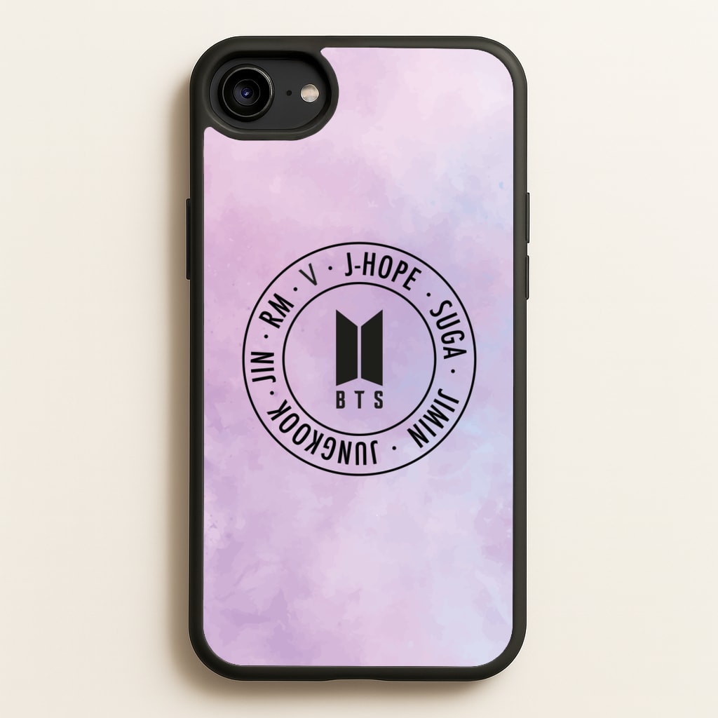 Galaxy Logo - BTS - BTS Phone Case for iPhone 6 / 7 / 8 / SE