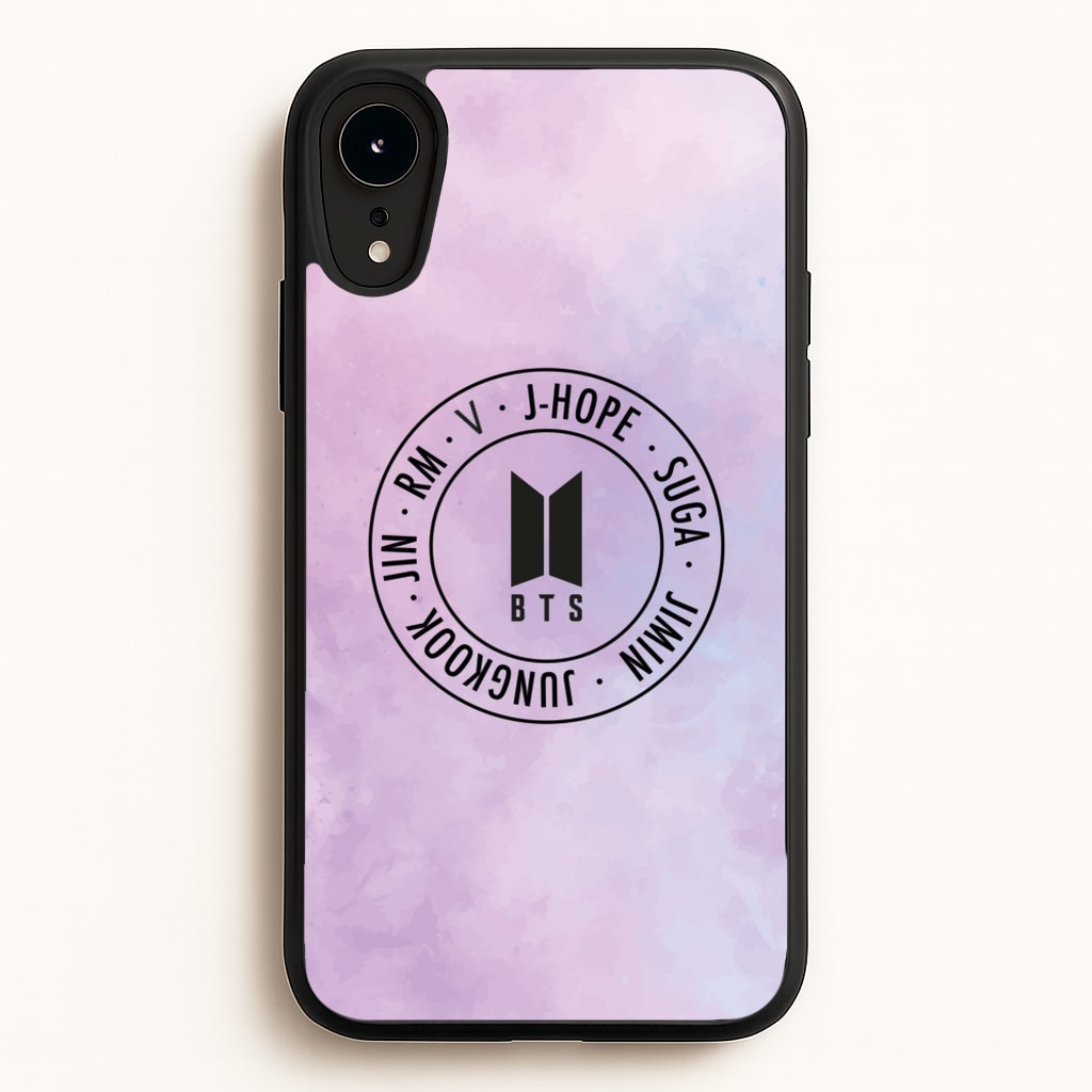 Galaxy Logo - BTS - BTS Phone Case for iPhone XR