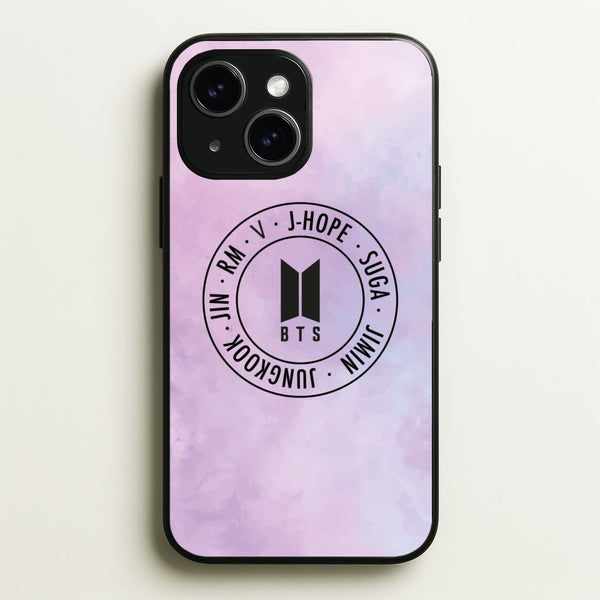 Galaxy Logo - BTS - BTS Phone Case for iPhone 15