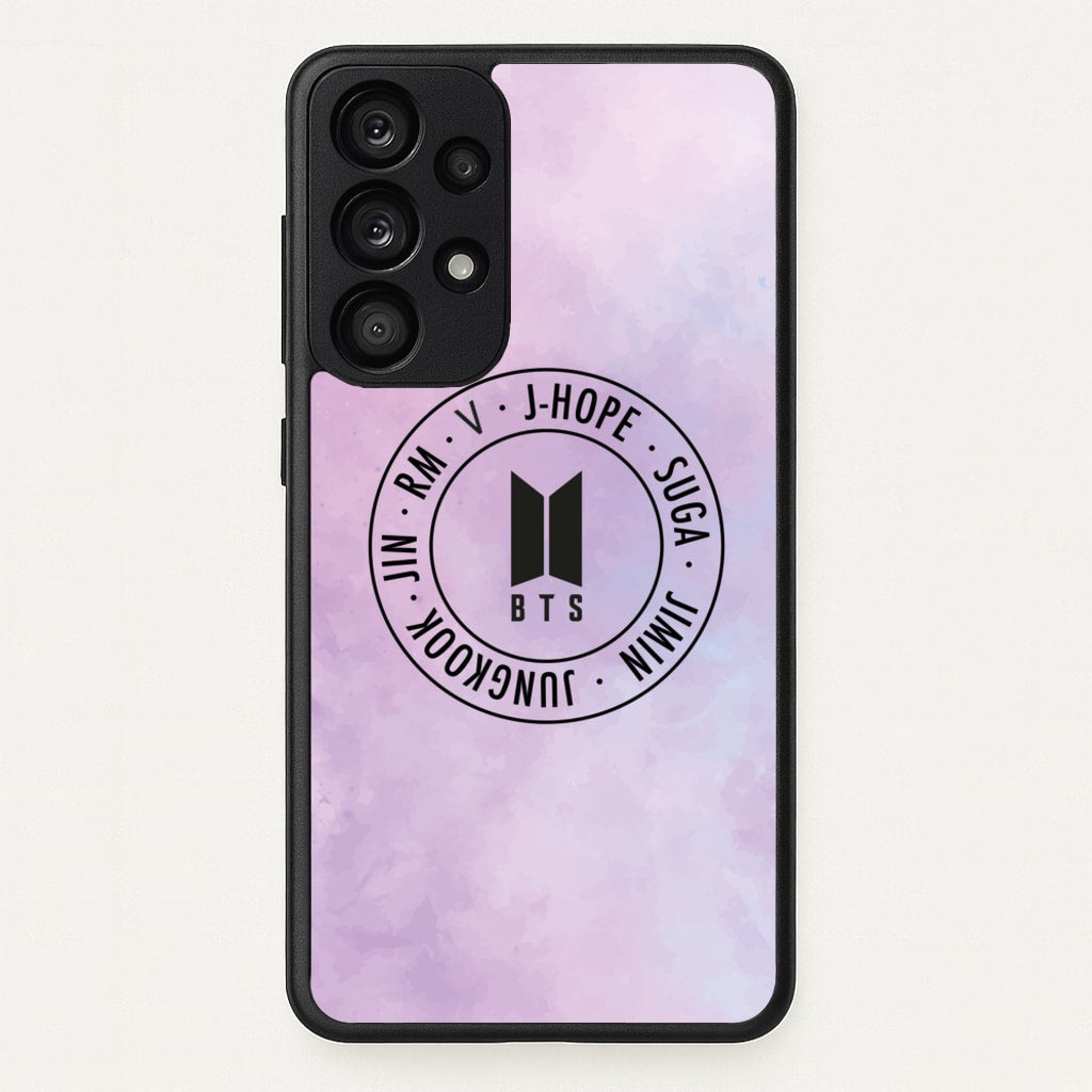Galaxy Logo - BTS - BTS Phone Case for Galaxy A53