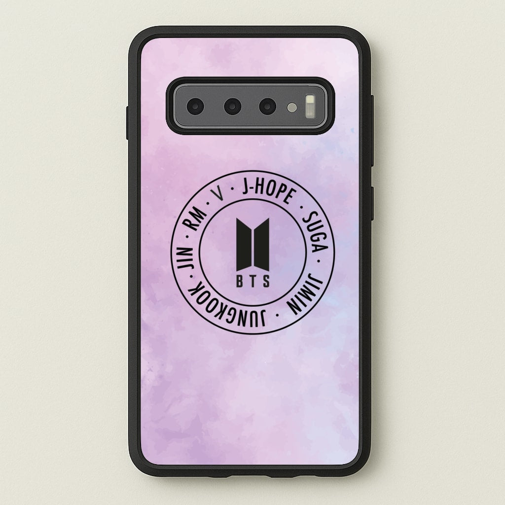 Galaxy Logo - BTS - BTS Phone Case for Galaxy S10 Plus