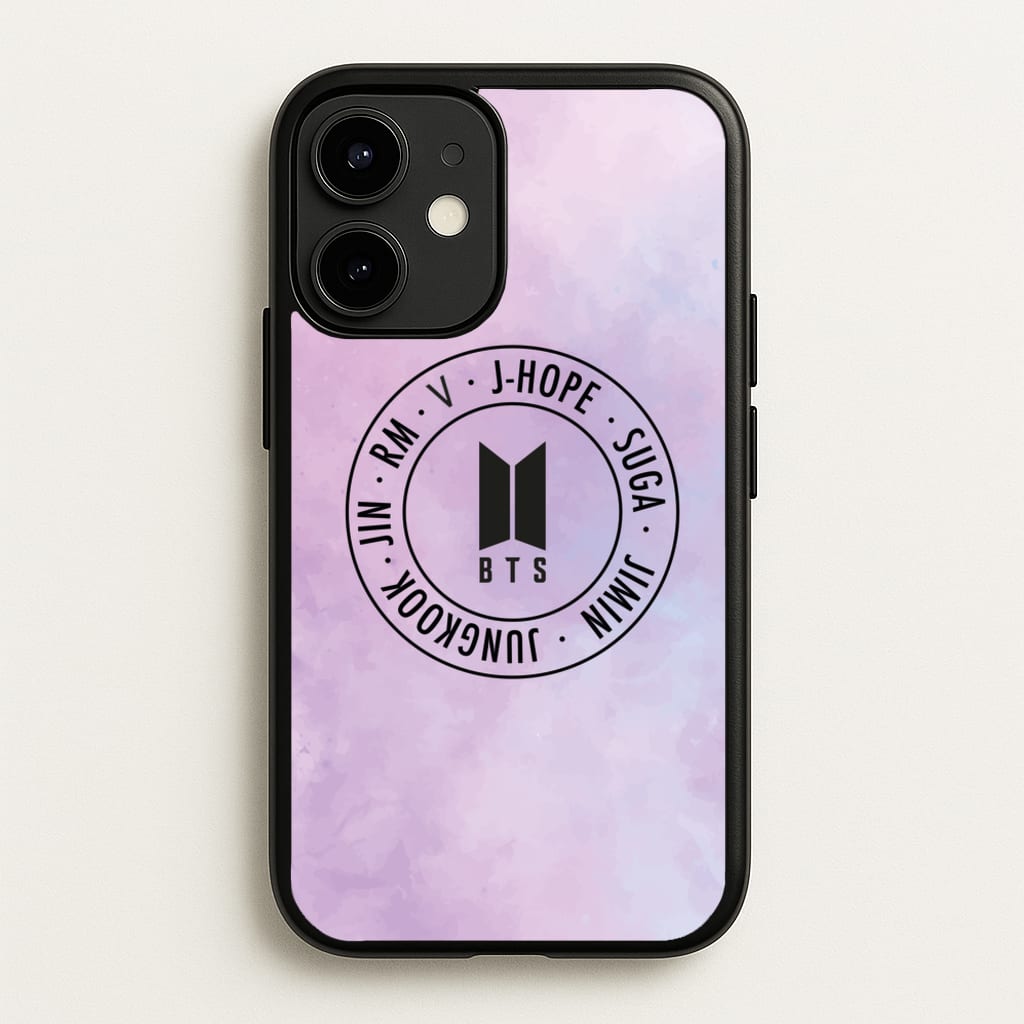 Galaxy Logo - BTS - BTS Phone Case for iPhone 12 Mini