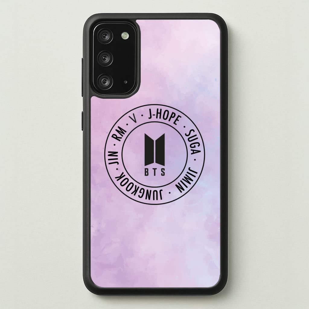 Galaxy Logo - BTS - BTS Phone Case for Galaxy Note 20