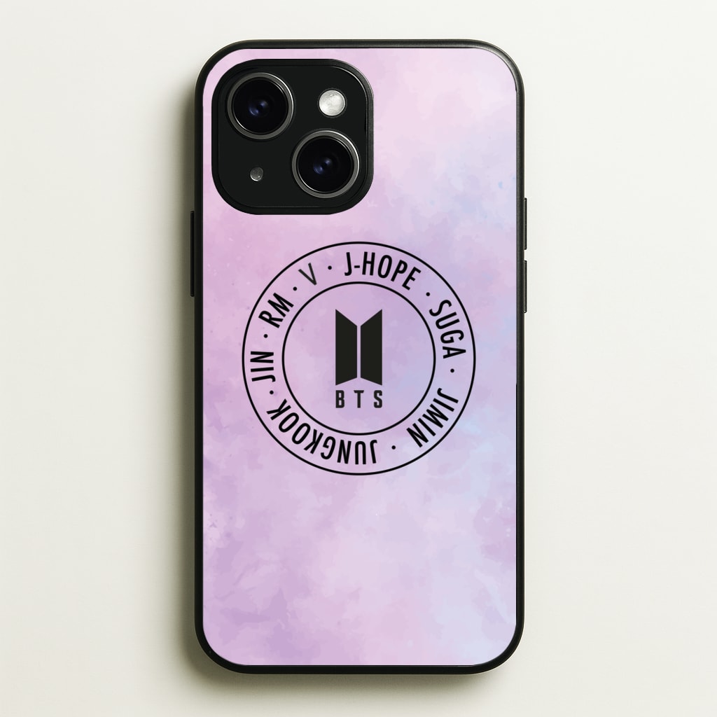 Galaxy Logo - BTS - BTS Phone Case for iPhone 15 Plus