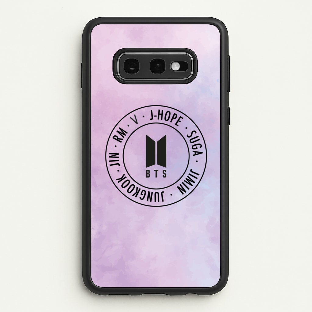 Galaxy Logo - BTS - BTS Phone Case for Galaxy S10e