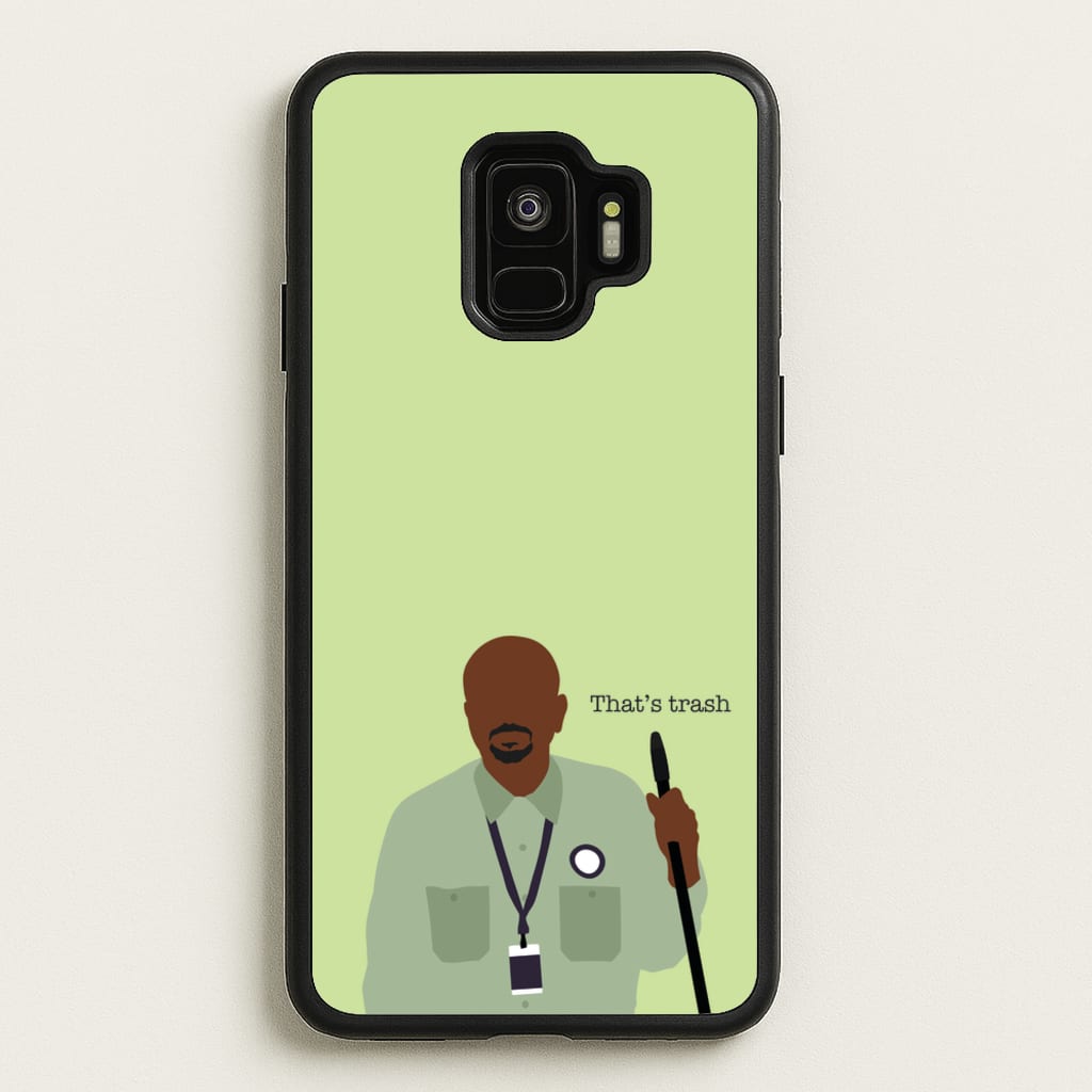 That's Trash - Abbott Elementary Phone Case for Galaxy S9