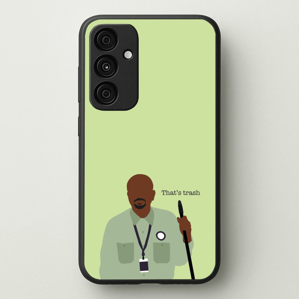 That's Trash - Abbott Elementary Phone Case for Galaxy A35