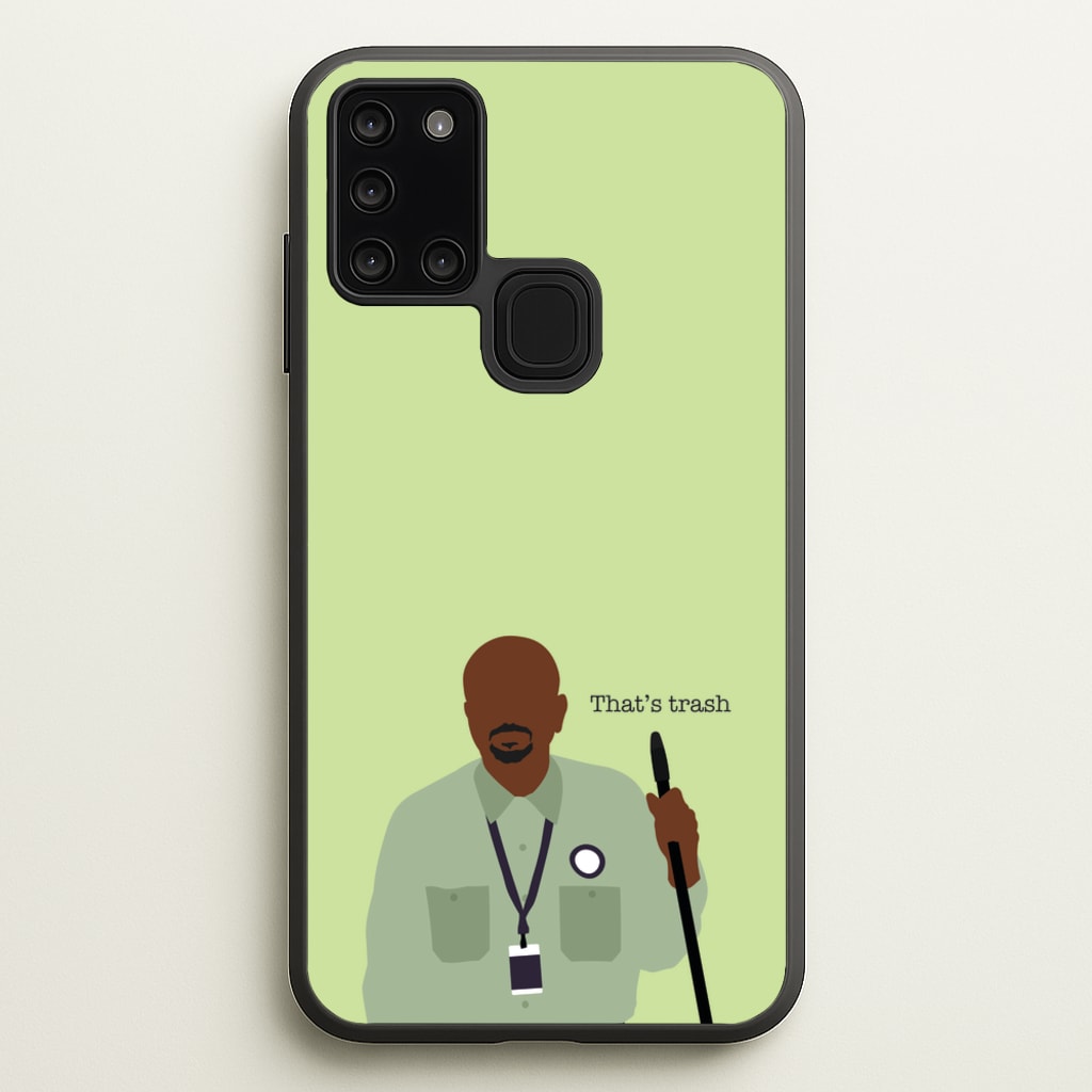 That's Trash - Abbott Elementary Phone Case for Galaxy A21s