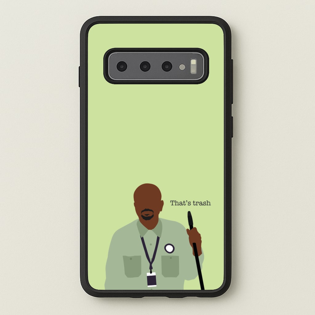 That's Trash - Abbott Elementary Phone Case for Galaxy S10 Plus