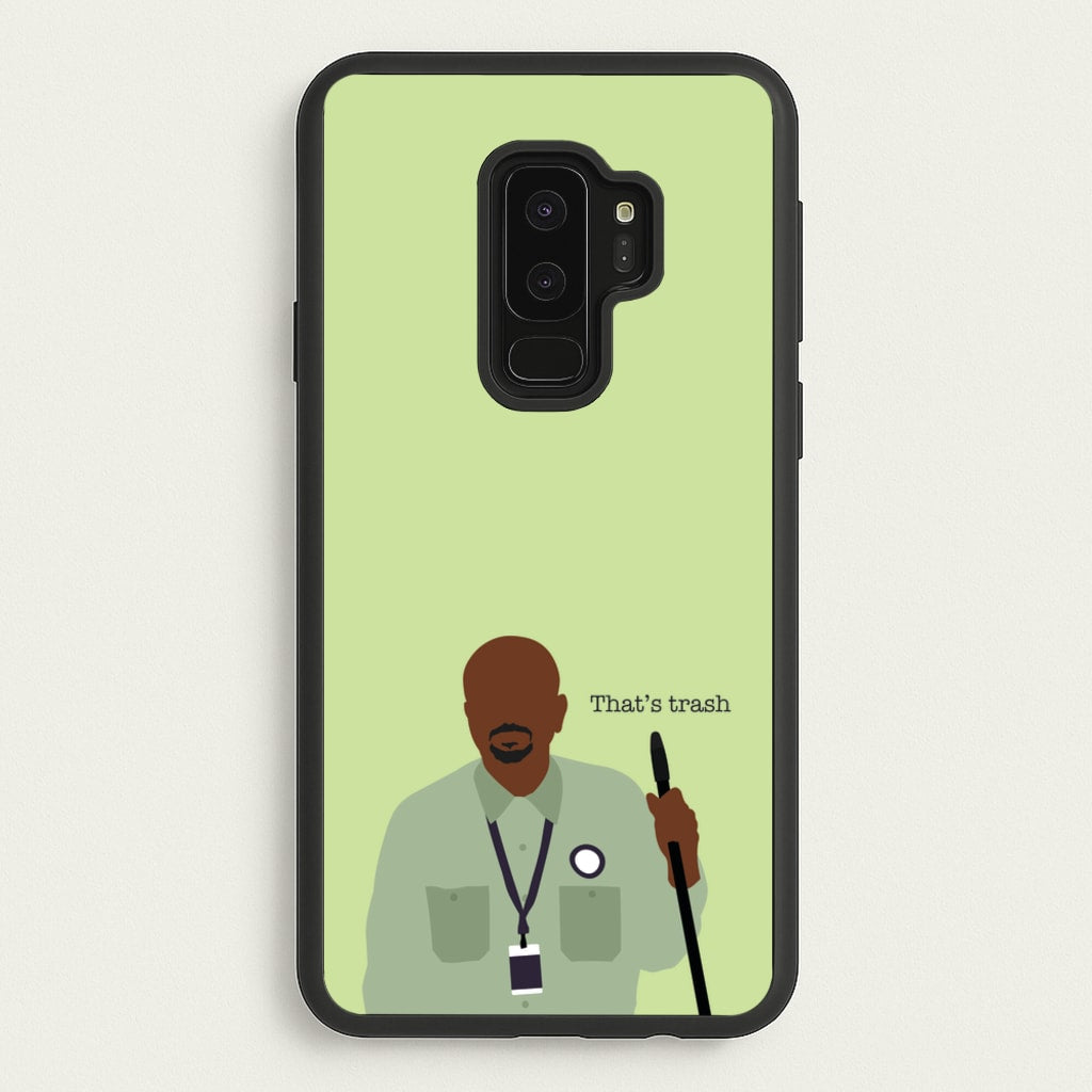 That's Trash - Abbott Elementary Phone Case for Galaxy S9 Plus