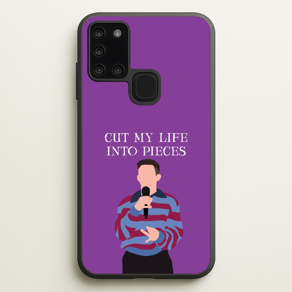 Cut My Life Into Pieces Karaoke - Abbott Elementary Phone Case for Galaxy A21s