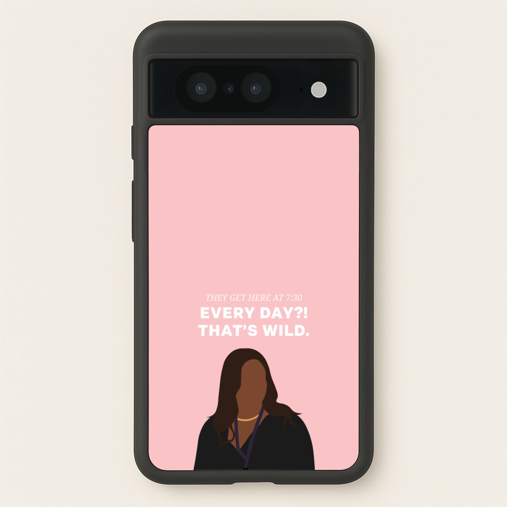 Every Day?! That's Wild - Abbott Elementary Phone Case for Google Pixel 8