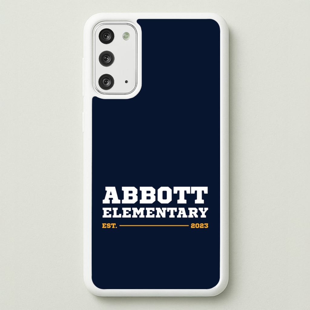 Elementary Sports Top - Abbott Elementary Phone Case for Galaxy Note 20