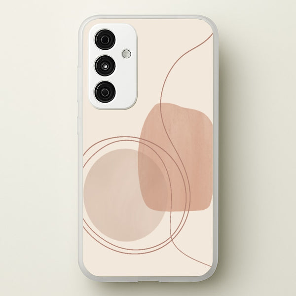 Abstract Pattern V - Abstract Phone Case for Galaxy A55