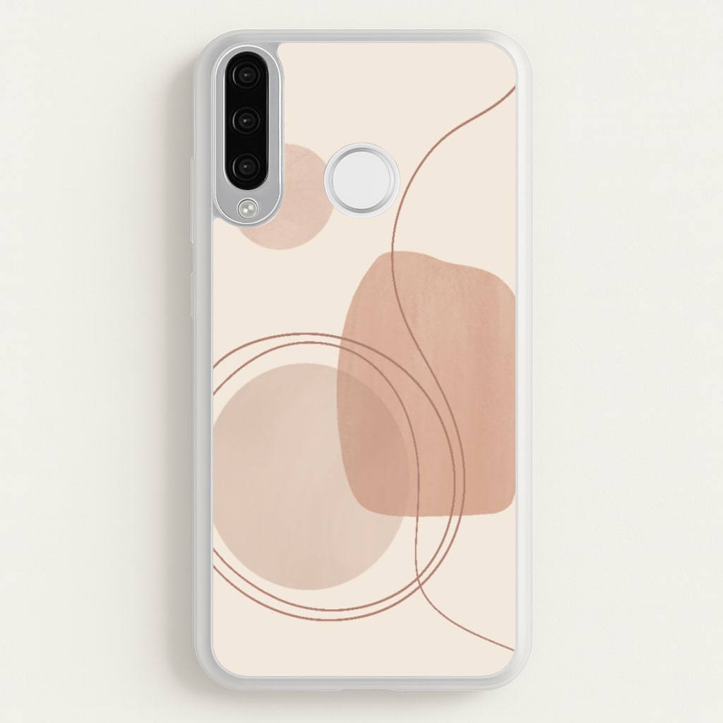 Abstract Pattern V - Abstract Phone Case for Huawei P30 Lite