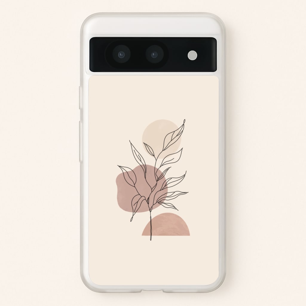 Abstract Pattern X - Abstract Phone Case for Google Pixel 8a
