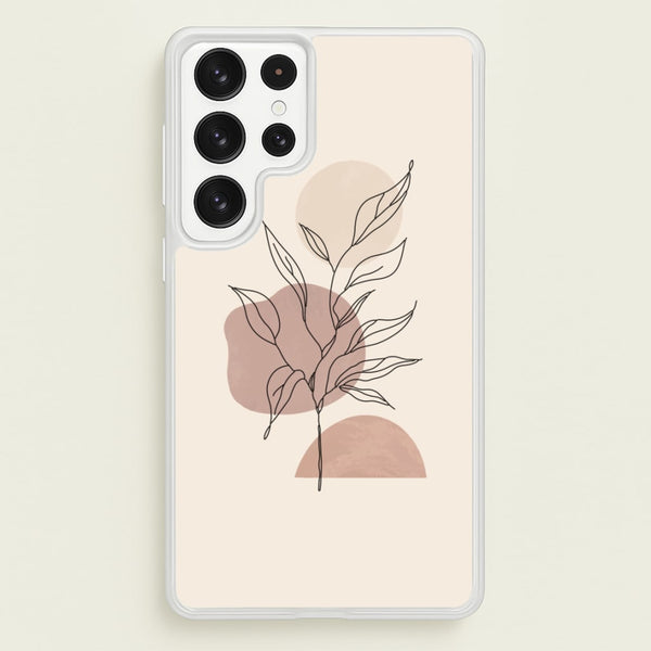 Abstract Pattern X - Abstract Phone Case for Galaxy S23 Ultra