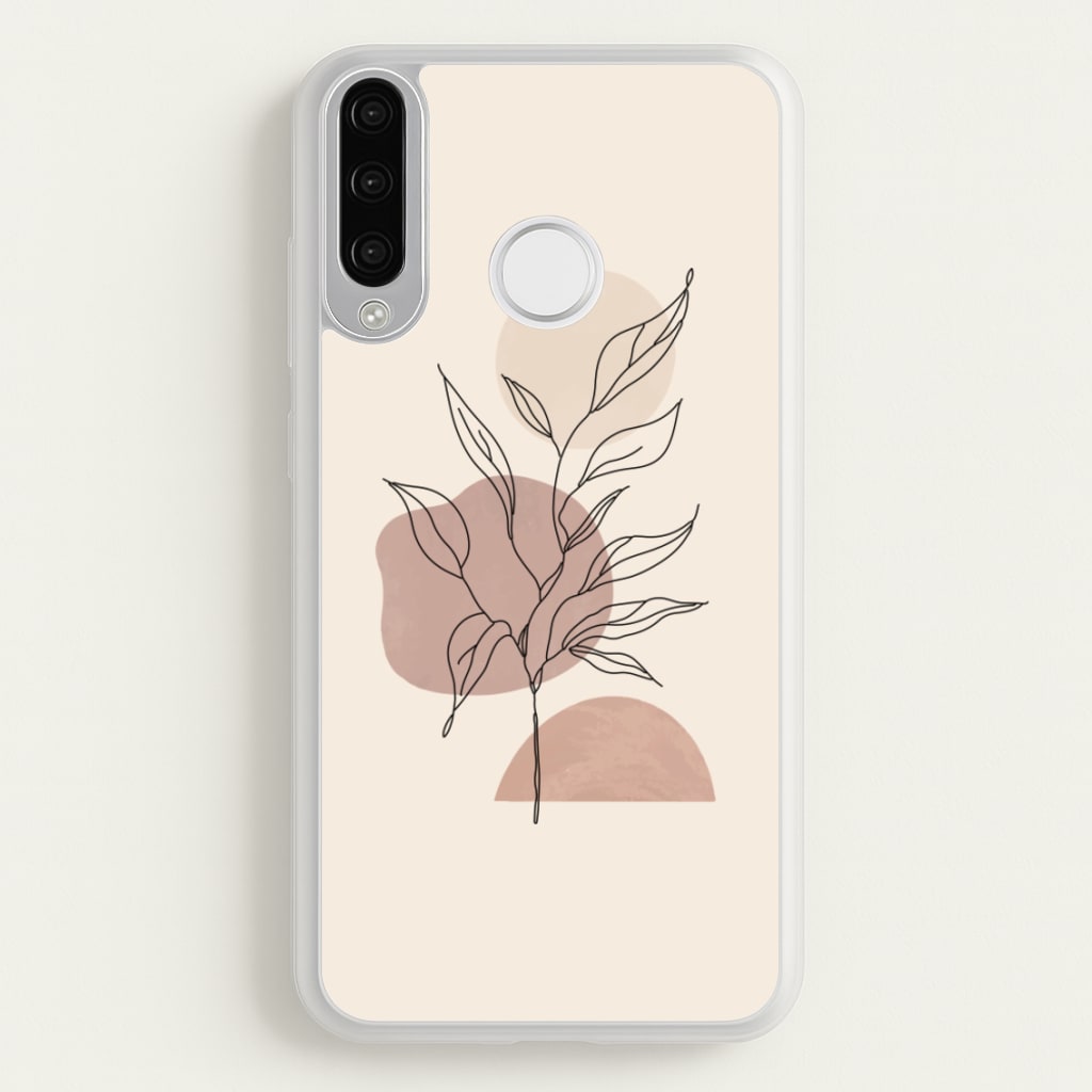 Abstract Pattern X - Abstract Phone Case for Huawei P30 Lite