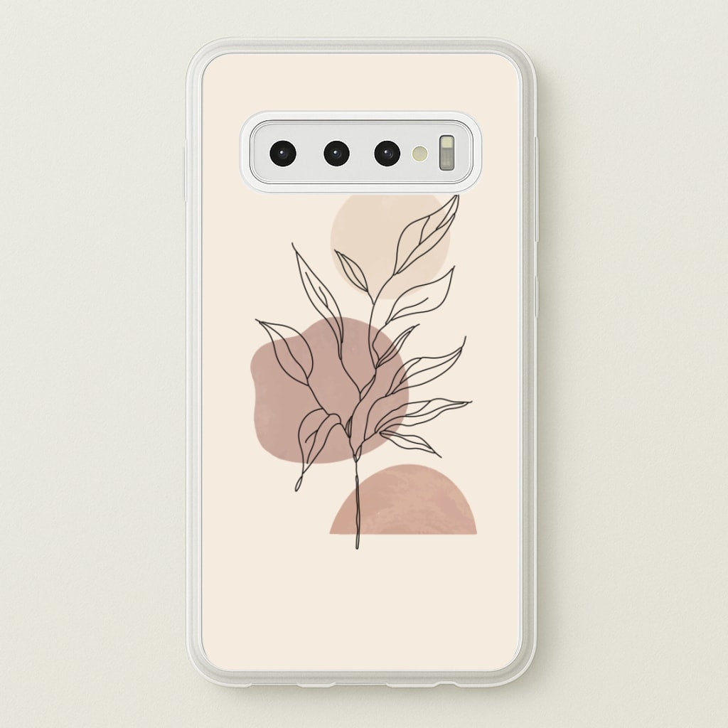 Abstract Pattern X - Abstract Phone Case for Galaxy S10 Plus