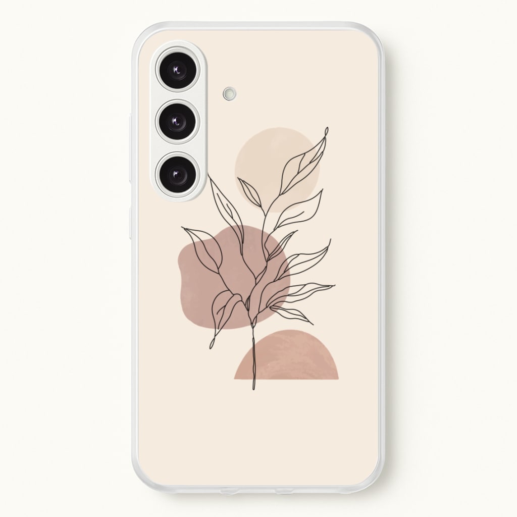 Abstract Pattern X - Abstract Phone Case for Galaxy S25 Plus