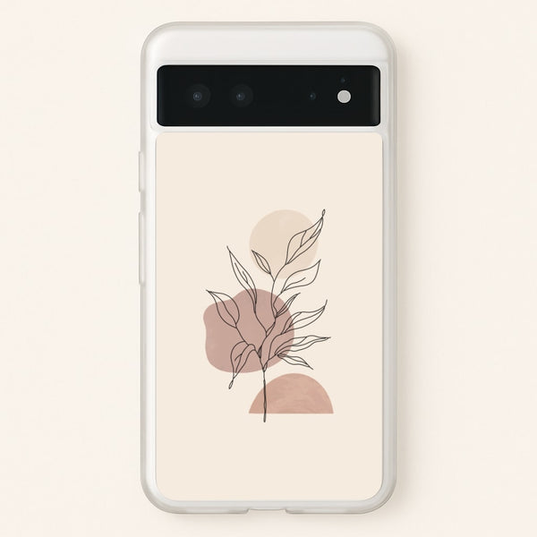 Abstract Pattern X - Abstract Phone Case for Google Pixel 6