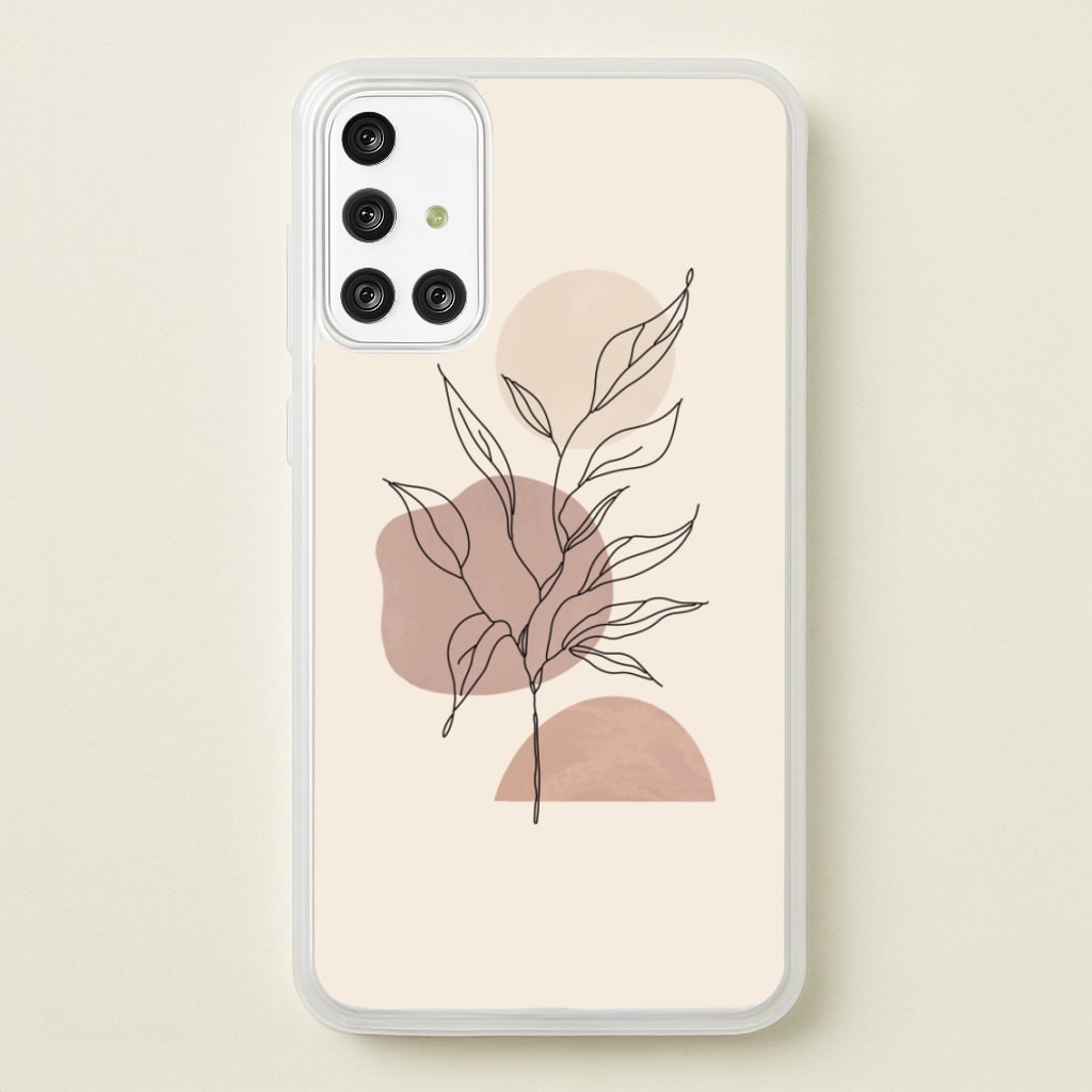 Abstract Pattern X - Abstract Phone Case for Galaxy A71