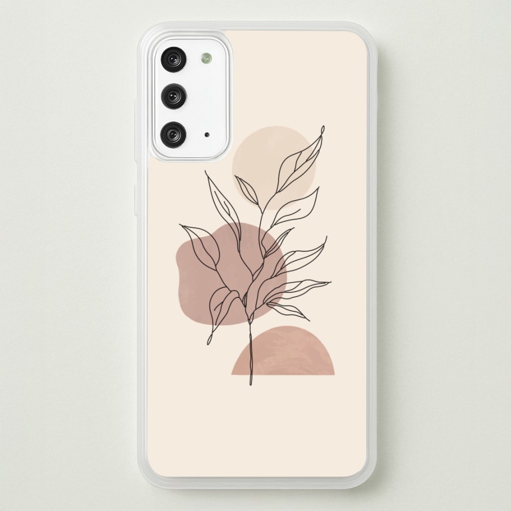 Abstract Pattern X - Abstract Phone Case for Galaxy Note 20