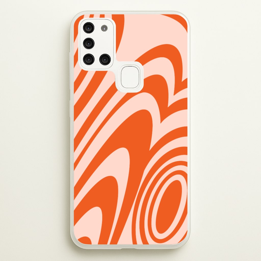 Colourful Abstract Pattern I - Abstract Phone Case for Galaxy A21s