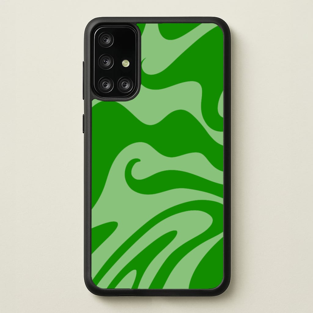 Colourful Abstract Pattern II - Abstract Phone Case for Galaxy A71