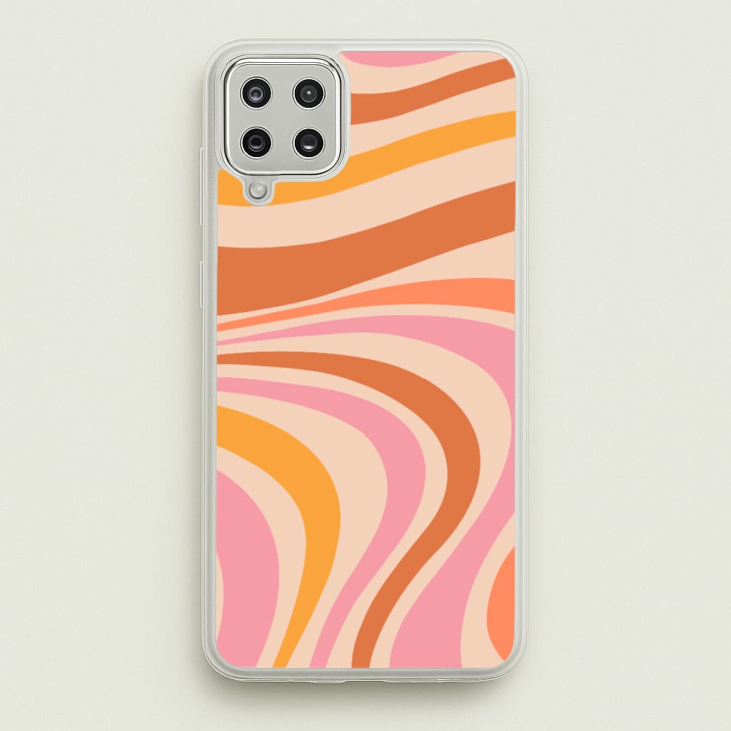 Colourful Abstract Pattern III - Abstract Phone Case for Galaxy A12
