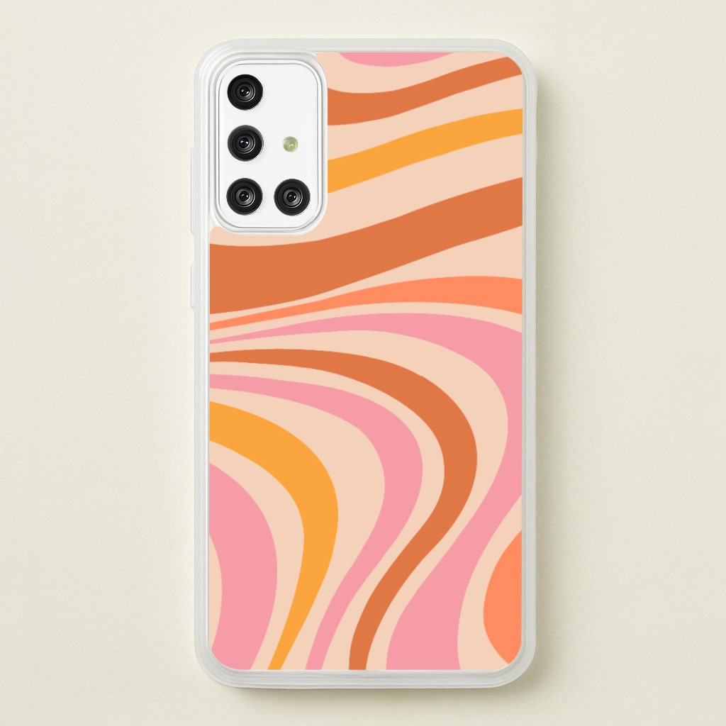Colourful Abstract Pattern III - Abstract Phone Case for Galaxy A71