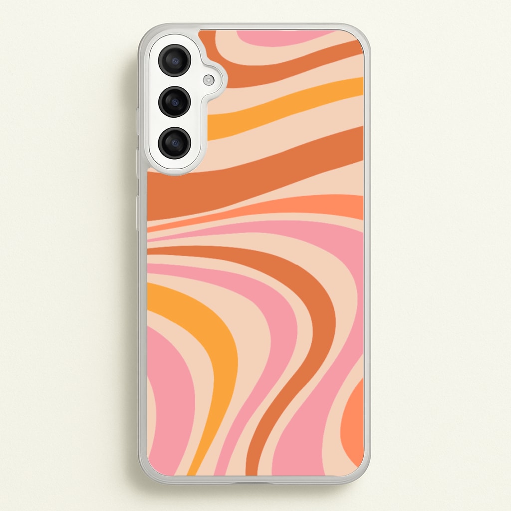 Colourful Abstract Pattern III - Abstract Phone Case for Galaxy A36