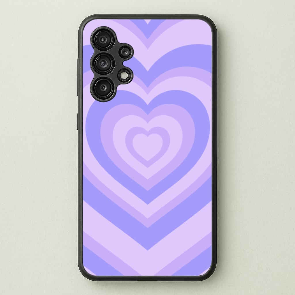 Purple - Colourful Hearts - Colourful Hearts Phone Case for Galaxy A13