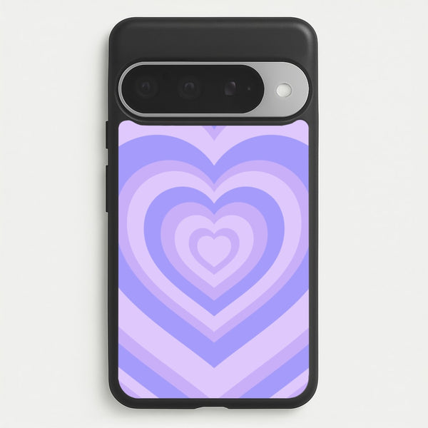 Purple - Colourful Hearts Phone Case for Google Pixel 10 Pro XL