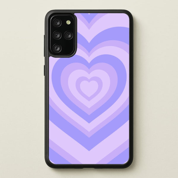 Purple - Colourful Hearts - Colourful Hearts Phone Case for Galaxy S20 Plus