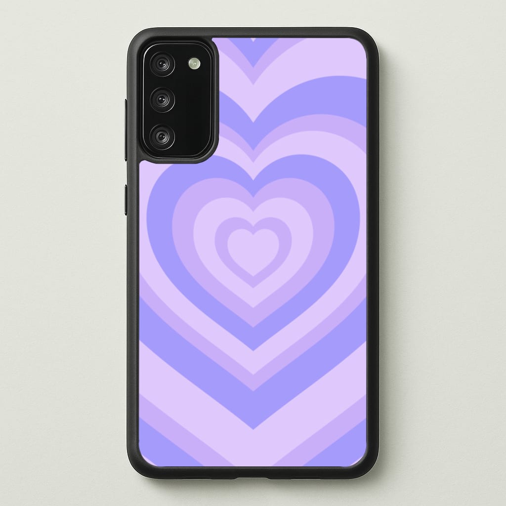 Purple - Colourful Hearts - Colourful Hearts Phone Case for Galaxy S20