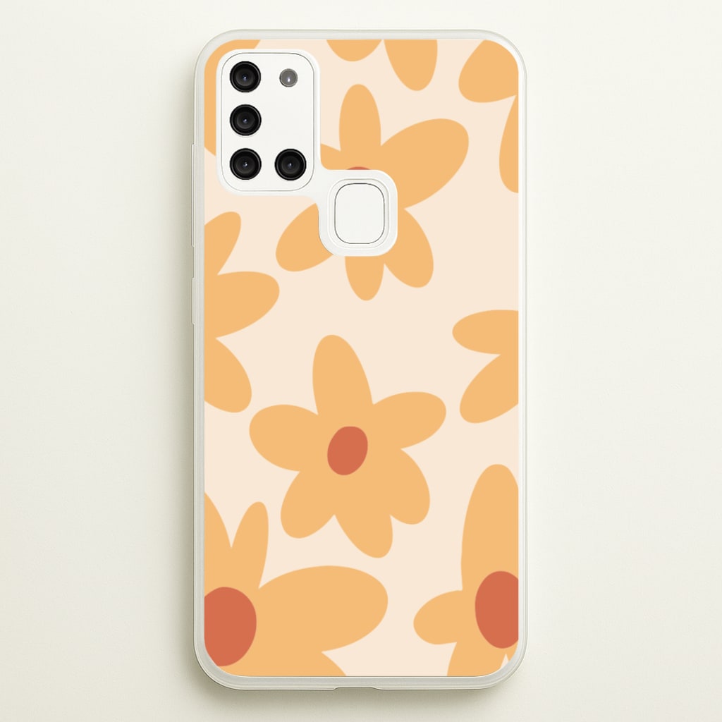 Colourful Abstract Pattern VII - Abstract Pattern Phone Case for Galaxy A21s