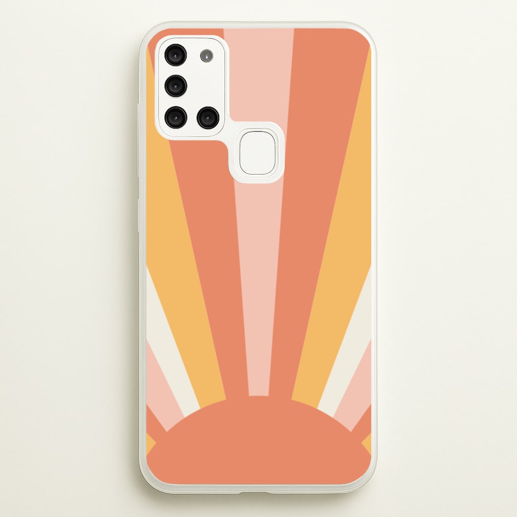 Colourful Abstract Pattern IX - Abstract Pattern Phone Case for Galaxy A21s