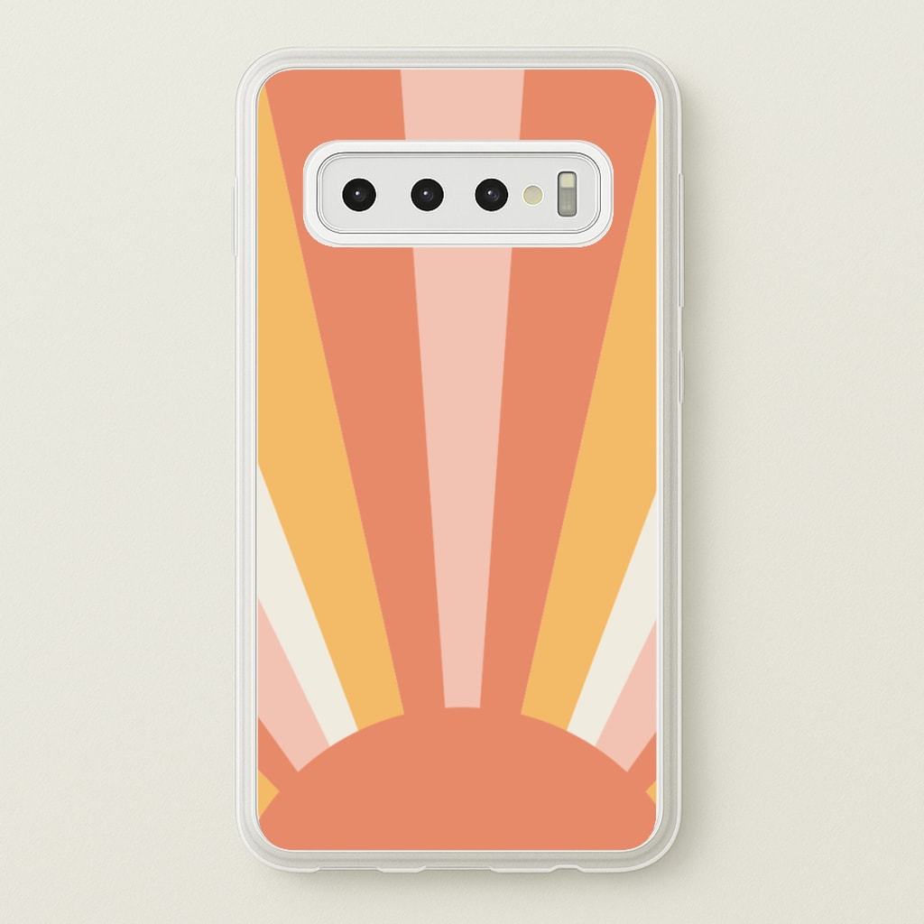 Colourful Abstract Pattern IX - Abstract Pattern Phone Case for Galaxy S10