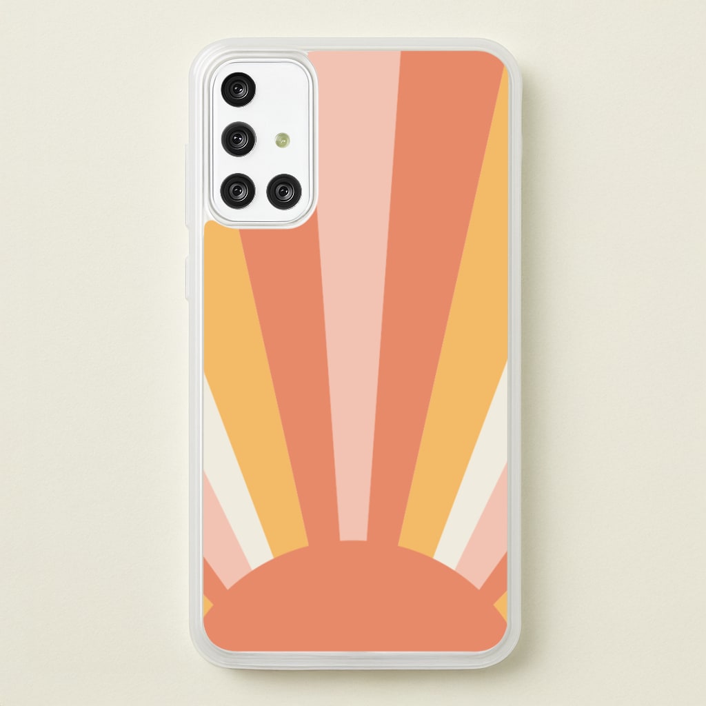 Colourful Abstract Pattern IX - Abstract Pattern Phone Case for Galaxy A71