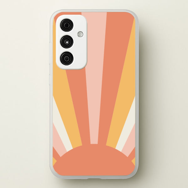 Colourful Abstract Pattern IX - Abstract Pattern Phone Case for Galaxy A55